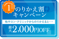 のりかえ割キャンペーン