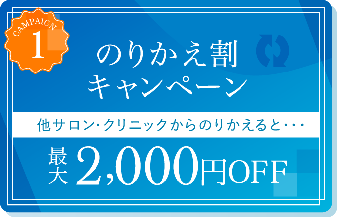 のりかえ割キャンペーン